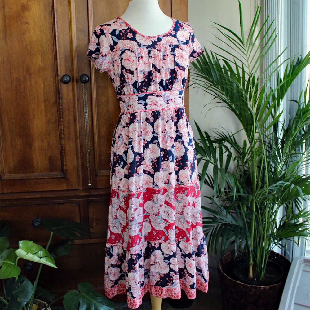 Knox Rose Boho Midi Dress US size S